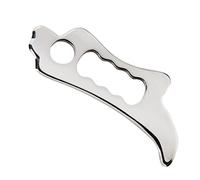 Raschietto Muscolare Professionale Strumenti di Terapia Fisica Acciaio Inossidabile Guasha Strumento di Massaggio Raschiante, Massaggiatore di Tessuto Cicatriziale, Strumento Guasha 1 Pz