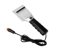 Raschietto per auto riscaldato - Strumento elettrico per la rimozione della neve, 27 x 9 x 4 cm, guscio in ABS, tubo di calore in alluminio, manico con impugnatura morbida in schiuma |