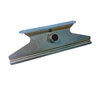 Raschietto per box in acciaio inox utilizzabile su entrambi i lati