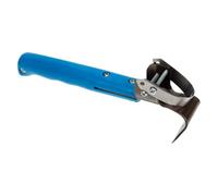 Raschietto per Corteccia, Blu Utensile da Giardino per Rami e Pali | Acciaio al Manganese e Gomma, Raschiatura Meno Faticosa, Finitura Liscia senza Bave, per Innesti e Parchi