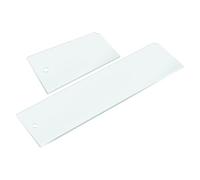 Raschietto Per Da Sci - Strumento Per Snowboard Rettangolare Acrilico 13x7 Cm 32x7 Cm | Accessorio Per La Manutenzione Della Sintonizzazione | Base Del Bordo Raschiatura Lucidatura Ceretta Per