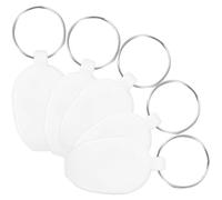 Raschietto per Etichette da Lotteria Portatile, 5 Pezzi in Plastica Bianca Colore Casuale