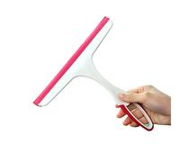 Raschietto per finestre, Confezione da 2 tergivetri multicolore di diverse misure con spazzola(Pink 2)