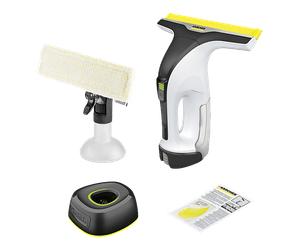 RASCHIETTO PER FINESTRE KÄRCHER WV 4-4 Plus set batterie e accessori