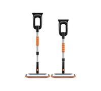 Raschietto per ghiaccio, estensibile in lega di alluminio, per rimuovere la neve e la neve, per pulire l'urgenza di camion, SUV, lucernari, casa, giardino, prato all'aperto