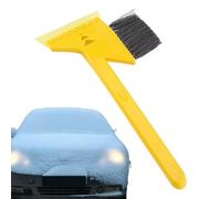 Raschietto per ghiaccio per parabrezza, raschietto per ghiaccio per parabrezza, spazzola da neve invernale, resistente alle basse temperature, per rimozione neve e ghiaccio, per veicoli, cofano