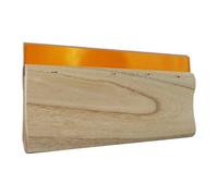 Raschietto per inchiostro in legno durometro da 75 mm, manuale fai da te,