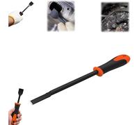 Raschietto per la pulizia, spatola per la pulizia, antigraffio, multiuso, per la pulizia dell'auto, ergonomica, antiscivolo, resistente all'olio, per cucina e auto (8 x 13 x 300 mm)