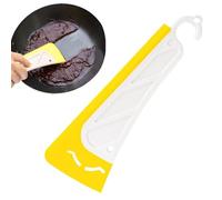 Raschietto per pentola in silicone, spatola per la pulizia della cucina | raschietto per la pulizia della cucina in silicone riutilizzabile | Spatola con impugnatura ergonomica, raschietto a testa