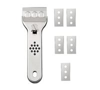 Raschietto Per Piano Cottura In Acciaio Inossidabile | Raschietto Per Piano Cottura In Ceramica E Acciaio Inossidabile, Raschietto Multiuso Per Piano Cottura Adatto Per Vetroceramica E Piano Cottura