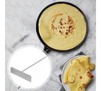 Raschietto Per Piastra E Pinza Per Pancake, Utensile In Acciaio Inossidabile Ottimo Per La Cima Piana Per Grill Barbecue, Commerciale | Flipper Per Pancake Efficienti Per Utensili Per Utensili P