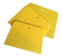 Raschietto per riparazione vernice auto, per applicazione di lamiere e stucco, strumento di pellicola in plastica progettato per rimuovere le bolle d'aria e diffondere uniformemente (morbido)