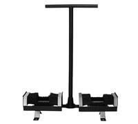 Raschietto per scarpe resistente con manico, rimuove fango su entrambi i lati, per porta d'ingresso, fattoria e giardino