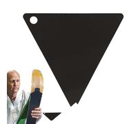 Raschietto per sci, strumento per lo snowboard per sci, raschietto per la dello snowboard, rimozione degli sci con design resistente del bordo per la manutenzione della base, rimozione della