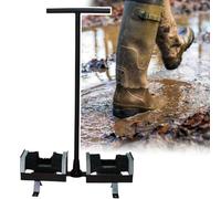 Raschietto per stivali resistente con manico antiscivolo e setole in nylon per una rimozione efficace del fango, pulizia profonda, ideale per uso in fattoria e giardino