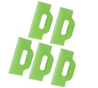 Raschietto per stucco, flessibile, sicuro e flessibile, per raschiare il rivestimento di carta da parete, decalcomanie Spackli, 5 pezzi