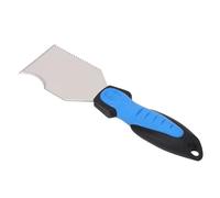 Raschietto per Vernice, Taglierina per Stucco Multifunzione Lama in Acciaio Inossidabile Manico Ergonomico in Gomma Strumento per Pittori, Raschietto per Vernice Portatile di
