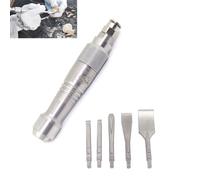 Raschietto pneumatico Scalpello Matita Scultura Fine Art Legno intagliato con 5 scalpelli Scalpello pneumatico Scalpello a gas