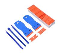 Raschietto Rimuovi Adesivi - Strumento Elimina Decalcomanie,Strumento con Lama di Precisione, Accessorio Resistente e Multifunzionale per Pulizia di Ceramica, Pareti e Vetri