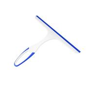 Raschietto tergivetro per doccia, per porte in vetro del bagno, finestre, parabrezza, specchi, piastrelle, strumento per la pulizia (blu)