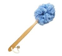 RASDDER Luffa con manico, Luffa su un bastone, Spugna doccia con manico, Spazzola da bagno, Spazzola da doccia per corpo, Scrubber per la schiena per doccia, PE Soft Mesh Luffa per uomini e donne