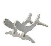 RASENFREUND Supporto per bicicletta Easy Espositore in legno, fino a 29", dimensioni della bicicletta - Piedini antiscivolo - Supporto per biciclette/e-bike/supporto di manutenzione