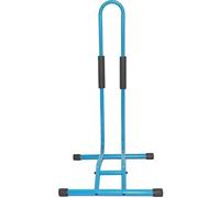 RASENFREUND Supporto per bicicletta, facile da espositore, blu, fino a 6 cm, dimensioni fino a 29", piedini antiscivolo, supporto per biciclette, e-bike, supporto per manutenzione