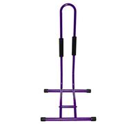 RASENFREUND Supporto per bicicletta, facile da espositore, colore: viola fino a 6 cm, dimensioni fino a 29", piedini antiscivolo, supporto per biciclette, e-bike, supporto per manutenzione
