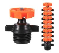 Rasensprinklerköpfe, Gartensprinkler - 10 Stück Rasen- und Gartensprinkler | Schlauchkopfsprüher,360-Grad-Rotations-Gartensprüher für die Rasen- und Hofbewässerung | Gartenbewässerung
