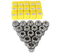 raseparter Set di pinze a molla ER25, 15 pezzi, set di pinze per fresatrici, gamma di presa: da 2 mm a 16 mm per tornio CNC incisione e fresatura mandrino