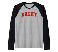 Rasht Iran Lovers Patriottico Orgoglioso iraniano Persiano Rasht Maglia con Maniche Raglan