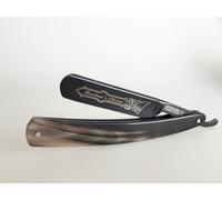 Rasiermesser Timor G&F Barber’s Choice 5/8 Acciaio Carbonio Ossidato Corno