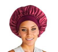 Raso di seta Cofani Per Le Donne Tappi Di Sonno Elastici Bande Larghe Tappi Avvolgere I Capelli Per Capelli Ricci Cuffie Doccia Per Rasi Tappi Del