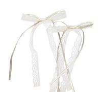 Raso Nastro Di Pizzo Bowknot Clip Di Capelli Dolce Tornante Delle Donne Dei Capelli Styling Decori Per Capelli Sottile Francese Fermagli Dei Capelli