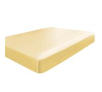 Raso seta Lenzuolo con Profonda tasca liscia lusso completo dorato