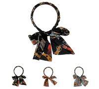 Raso tessuto per capelli Bands, Anti-Slip Cross Knotted Fabric Headband, Adjustable Bow, Retro, Fashionable, Suitable For Daily Walking and Sports Wear