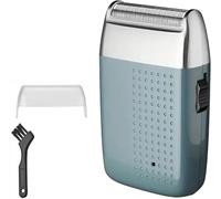 Rasoi a lamina for uomo Rasoi elettrici ricaricabili senza fili for uomo Rasoi tascabili portatili(Blue)