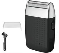 Rasoi a lamina for uomo Rasoi elettrici ricaricabili senza fili for uomo Rasoi tascabili portatili(Black)