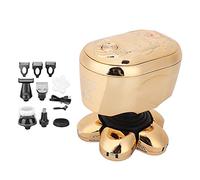 Rasoi calvi, ampia area di contatto Rasoio elettrico a doppia rete con impiallacciatura ad anello multifunzionale flessibile per il taglio della barba little surprise