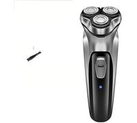 Rasoi da barba, Rasoio elettrico for uomo, ricaricabile, senza fili, rotante, tagliacapelli a scomparsa, macchina for la rasatura del viso