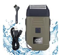 Rasoi elettrici da uomo, kit rasoio per barba | Rasoio da uomo con rete protettiva - Kit per la cura della barba, tagliacapelli, impermeabile per la cura degli uomini