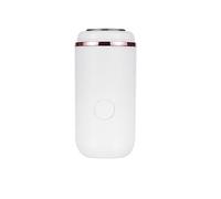 Rasoi elettrici da uomo Rasoi Elettrici Pocket Size Mini Rasoio Portatile USB Ricaricabile Piccolo Rasoio Da Viaggio (Bianco)