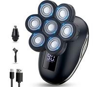 Rasoi per la testa per uomini calvi, Freedom Grooming Head Shaver, Rasoi per la testa calva per gli uomini, Flex Series Grooming Kit Rasoio per la testa, Rasoio per la testa per uomini calvi, Rasoio