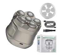 Rasoi per la testa per uomini calvi Rasoio elettrico Viso Ricaricabile Cordless Display a LED Impermeabile Wet/Dry Trimmer Rasoio Barba Veloce