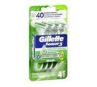 Gillette Sensor, Disposables, Sensitive, 4ct