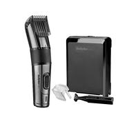 BaByliss MEN E978E Tagliacapelli con Lame in Titanio al Carbonio, a Rete/Ricaricabile, Mini Trimmer di Precisione Incluso, 26 Altezze di Taglio da 0.5 mm a 25 mm, Lame Lavabili, Custodia Rigida