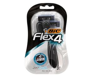 Rasoio Bic Flex 4 1 confezione - 3 pezzi