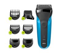 Braun Series 3 310BT Rasoio Trimmer Nero, Blu 1 pz Altro