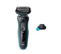 Braun Series 5 50-M1200S rasoio elettrico Trimmer Nero, Blu