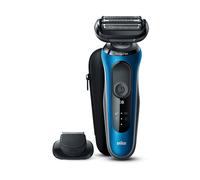 Braun Series 6 61-B1200s Rasoio Trimmer Nero, Blu